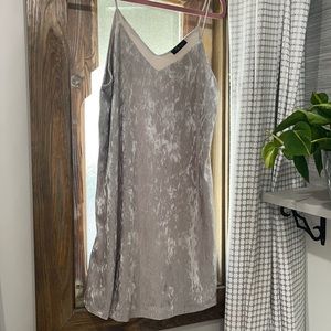 Crushed velvet dress. Boutique brand